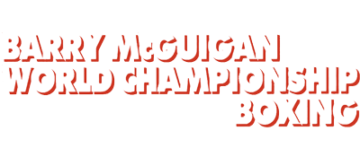 Barry McGuigan World Championship Boxing 128 logo for ZX Spectrum
